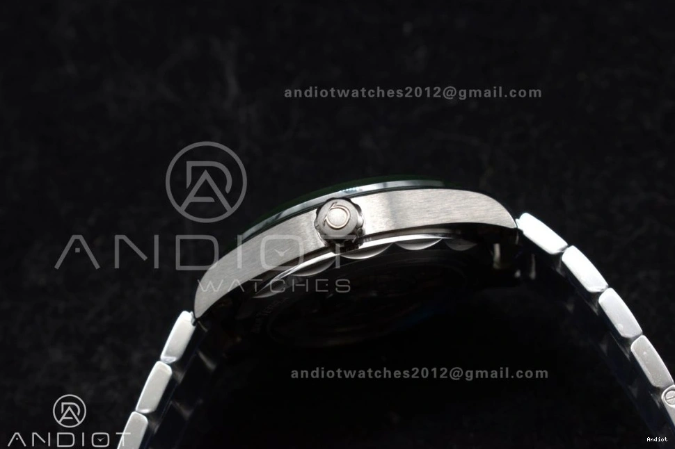 Worldtimer Best Green on A8938 Aqua 1:1 Bracelet Terra 43mm GMT SS Clone Super VSF Edition Ceramic 1123